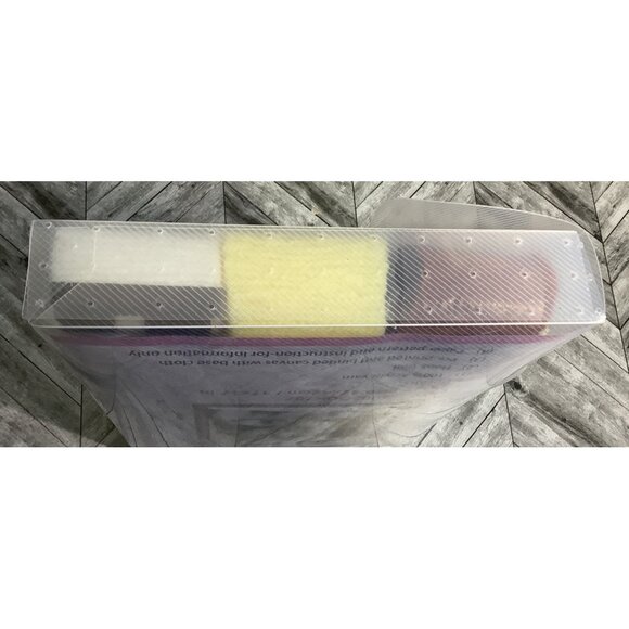 Latch Hook Kit DIY 3 Puppy Pattern Arts And Crafts Needlework 17" x 17" Dogs - Picture 8 of 10